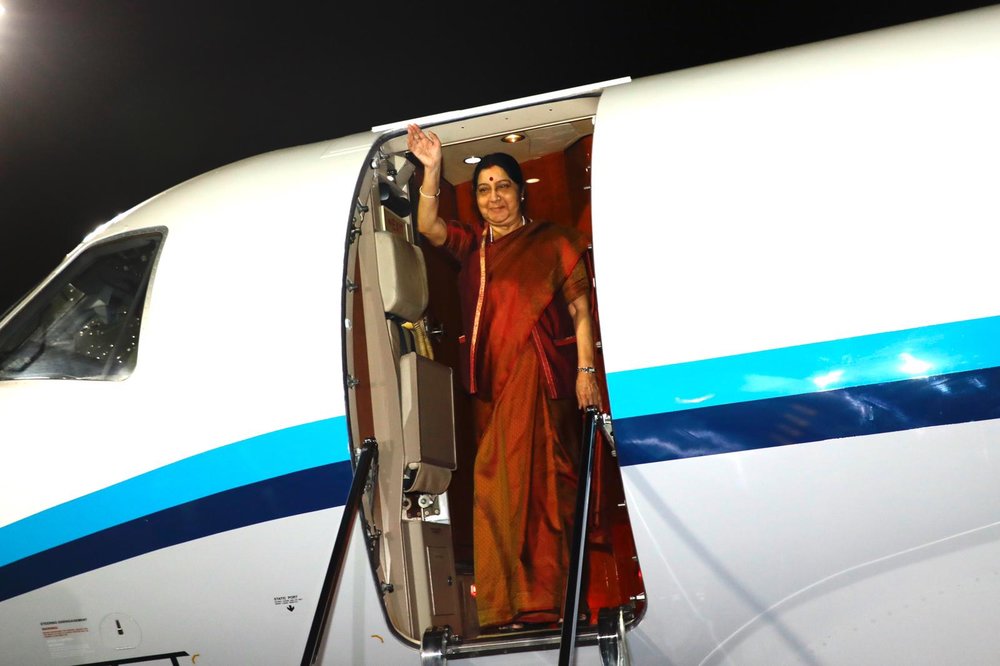  Visit of Smt. Sushma Swaraj, Hon'ble Minister of External Affairs of India to Qatar (28-30 October 2018) 