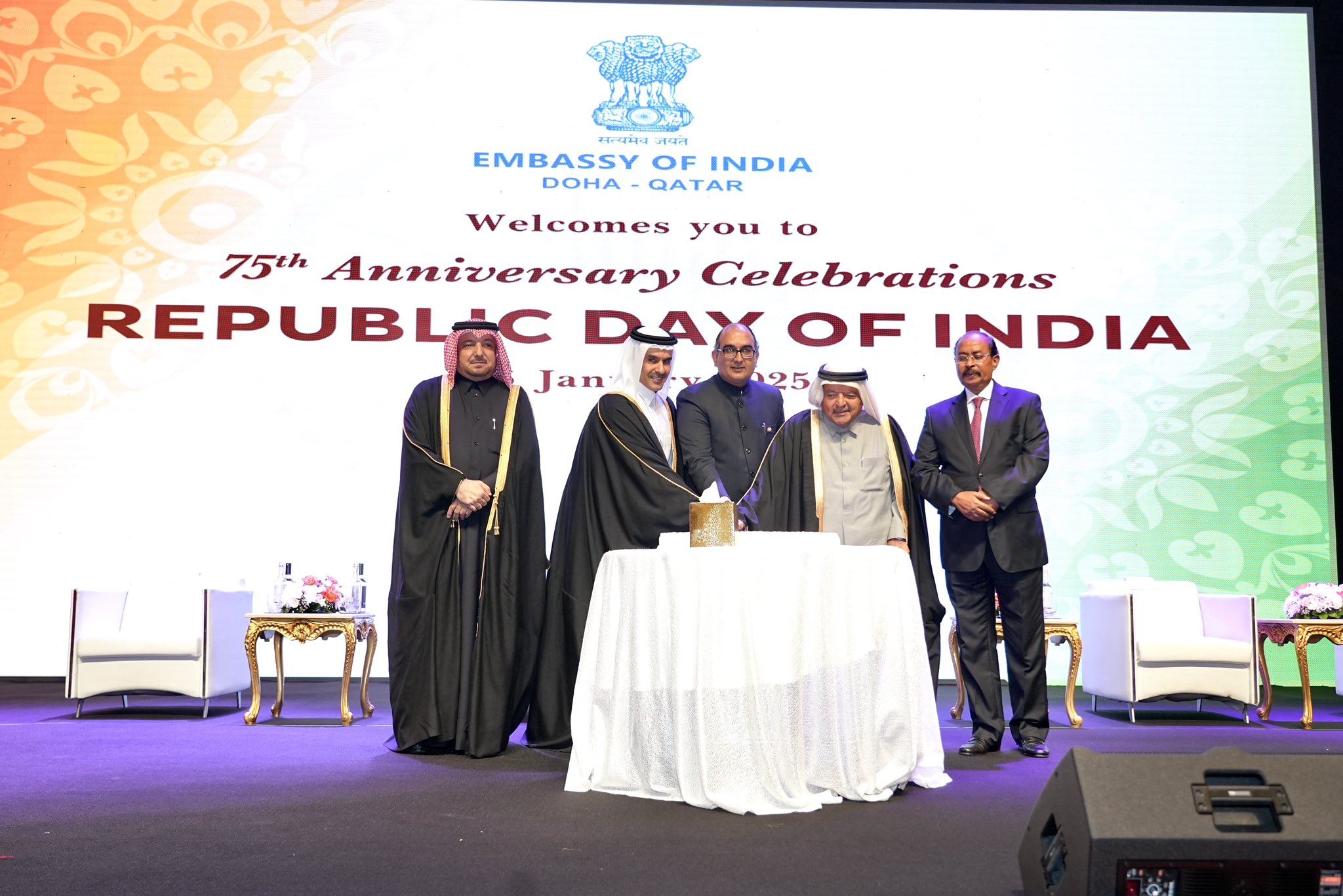  26 Jan 2025: Glimpses from the diplomatic reception hosted by the Embassy on the eve of Republic Day. 