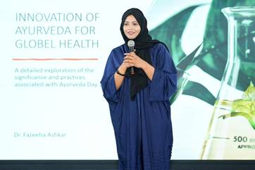  30 October 2024: Embassy of India, Doha celebrated the 9th Ayurveda Day, with the theme Ayurveda Innovation for Global Health 