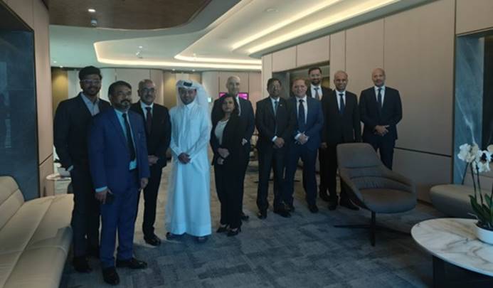  11 Nov 2024: IFSCA India delegation met with the senior officials of the Commercial Bank 