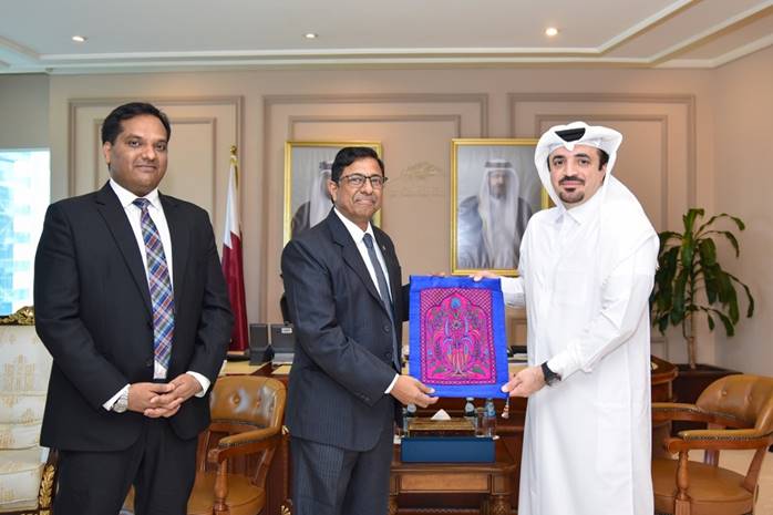  11 Nov 2024: IFSCA India delegation met with the CEO of QFMA Dr Tamy bin Ahmed al-Binali 