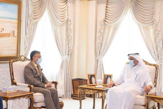 9 September : Ambassador met Major General Abdulaziz bin Faisal Al Thani, Undersecretary of the Ministry of Interior and Commander 