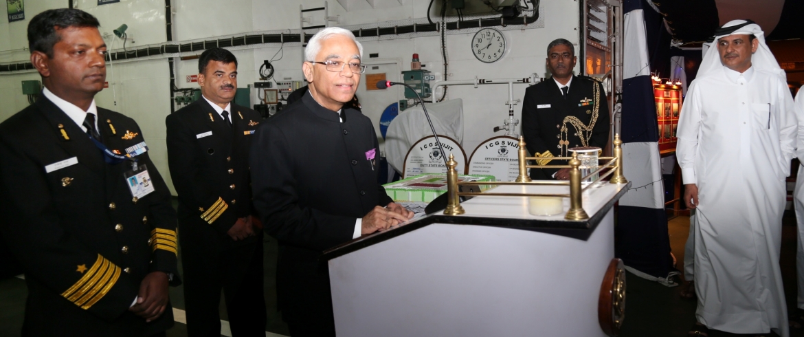  Visit of ICGS VIJIT to Doha (20-23 December, 2014) 