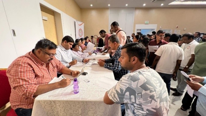  25 Apr 2025:Glimpses from the Special Consular Camp held at Kor Bay Residency, Al Khor 