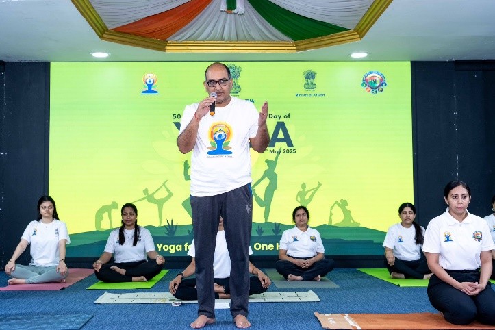  02 May 2025:Marking 50 Days to International Day of Yoga 2025 
