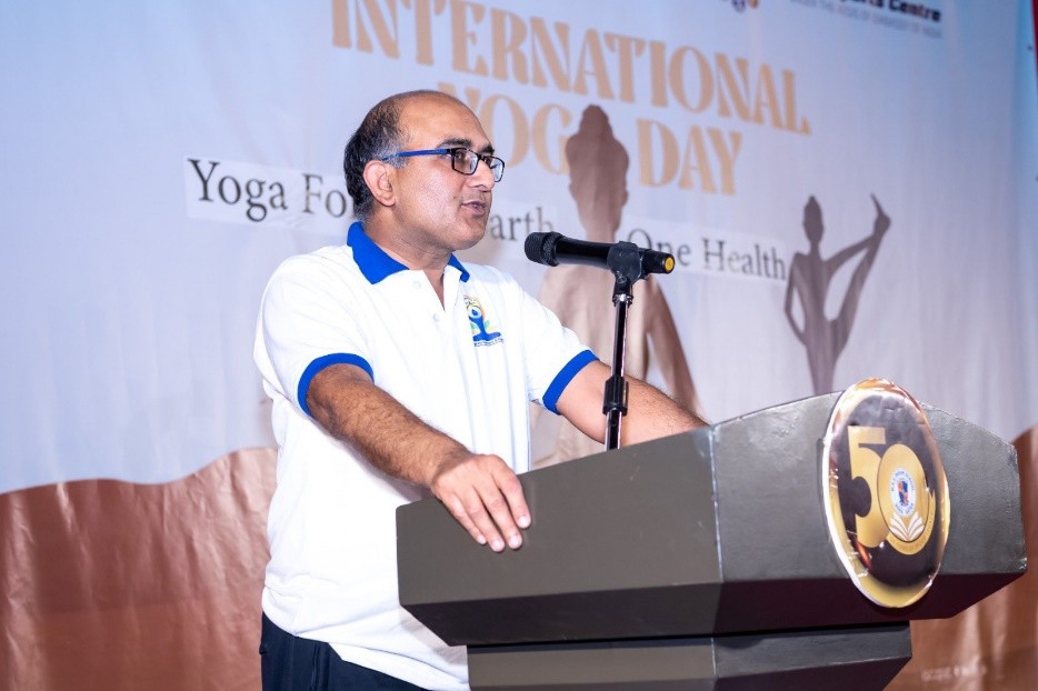   

26 May 2025:Marking 25 Days to International Day of Yoga 2025 