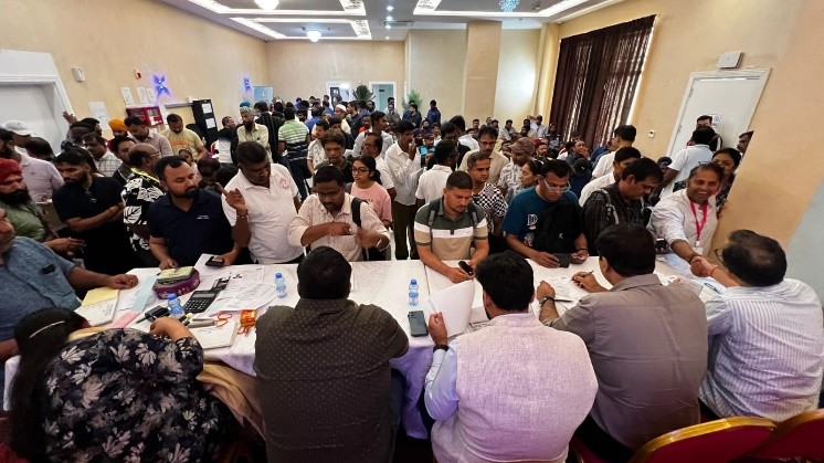   

20 June 2025: Special Consular Camp was held in Al Khor region of Qatar. Around 200 consular services extended to the people residing in the area.  