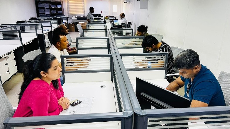   

18 Jul 2025:Glimpses from the Special Consular Camp held at Galfar Office, Zekreet, Dukhan.  

  