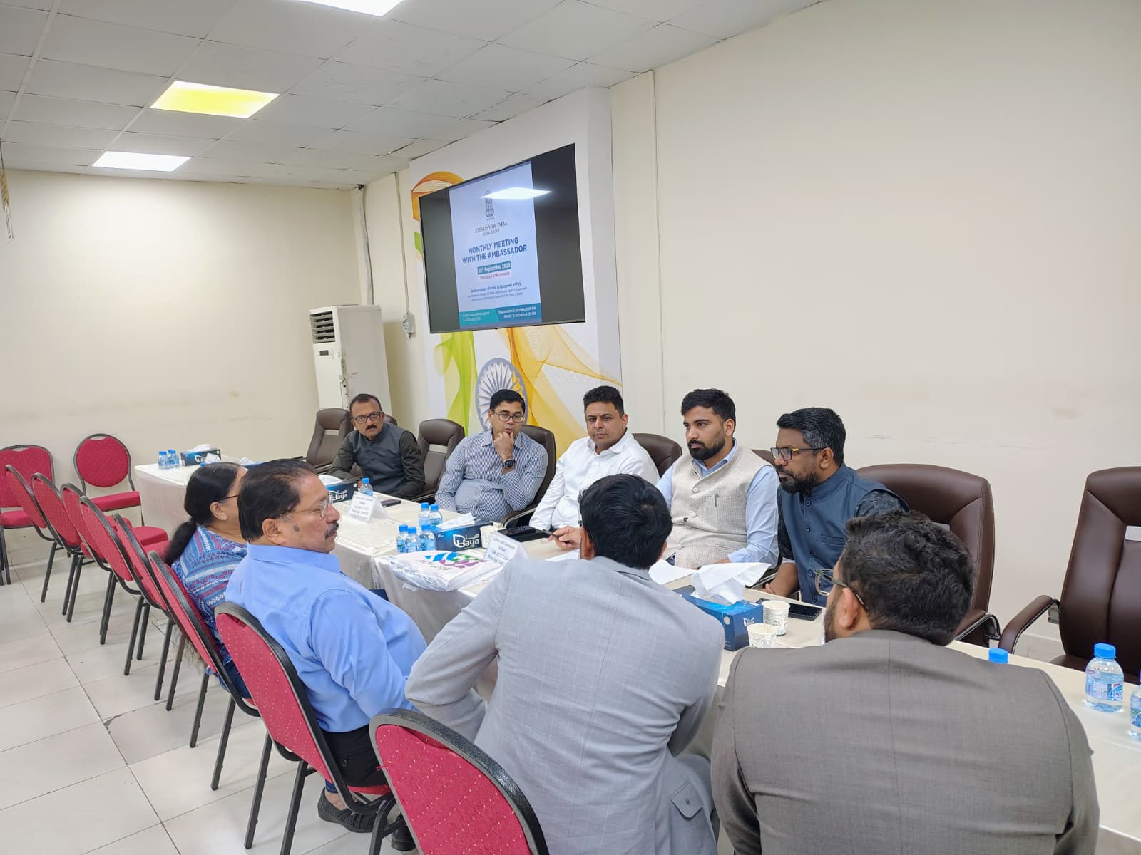  25 September 2025: Glimpses of Monthly Meeting with the Ambassador 
