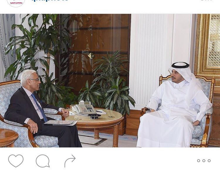  Ambassador, called on HE Sheikh Abdullah bin Nasser bin Khalifa Al-Thani, Prime Minister and Minister of Interior of Qatar 