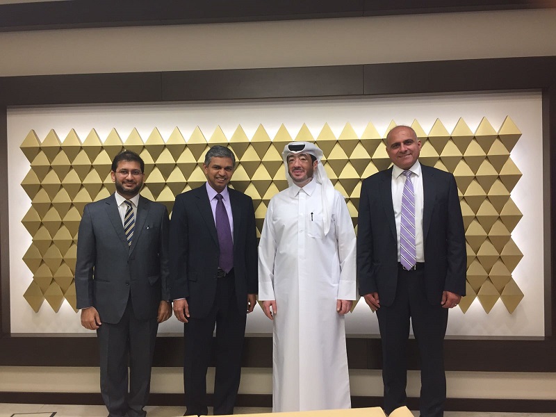  Ambassador Meeting with HE Mr. Fahad Al-Kaabi,CEO of Manateq on 21 September, 2017 
