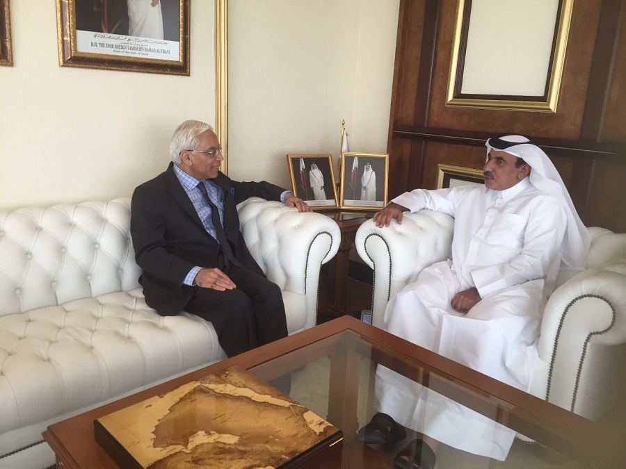  Meeting with Minister of Transport of Qatar - 07 Sep 15 