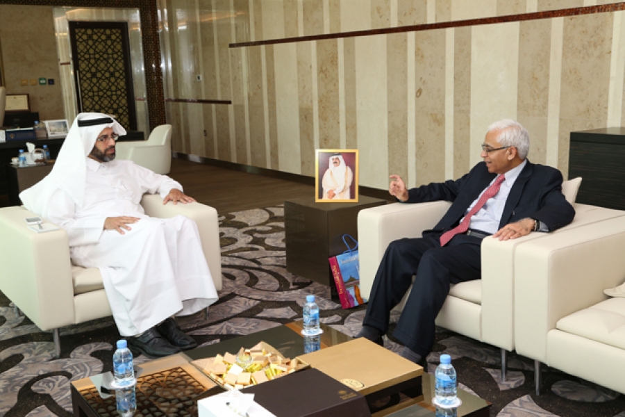  Ambassador with Mr. Ibrahim Bin Hashim Al Sada 