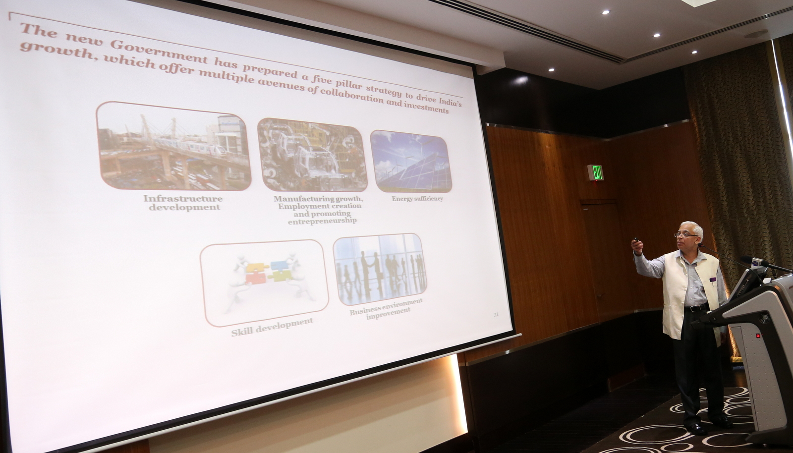  Business and Investment Events in Doha on the occasion of the launch of the 'Make In India' Campaign - QCCI Event 