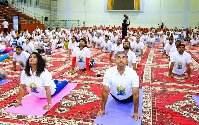  Qatar - Third International Day of Yoga -2017 
