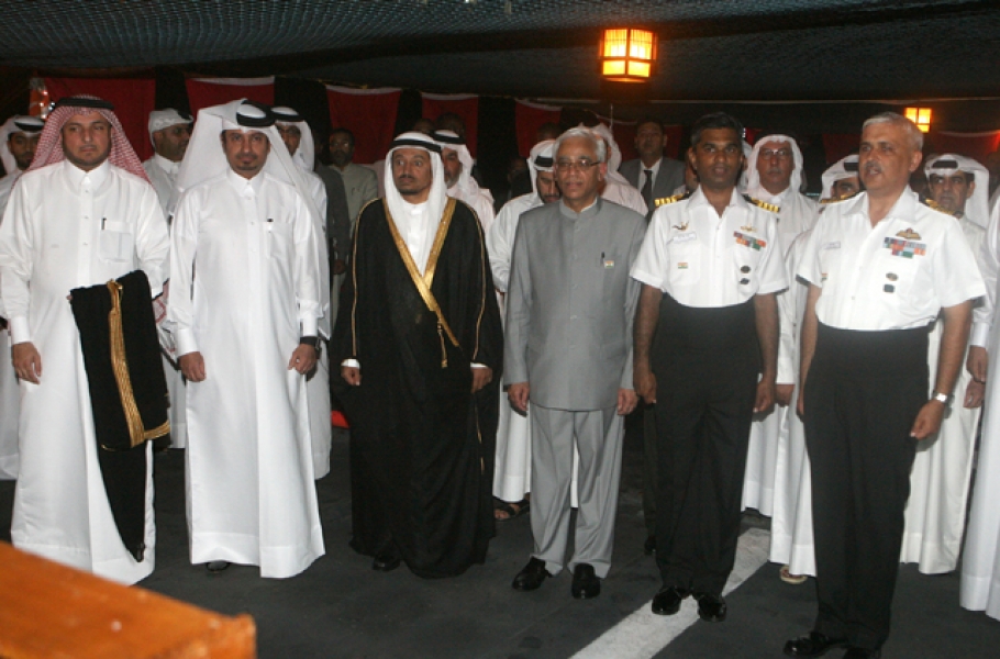  Visit of Indian Naval Ship Tabar and INS Aditya to Qatar from 10-13 September, 2013 