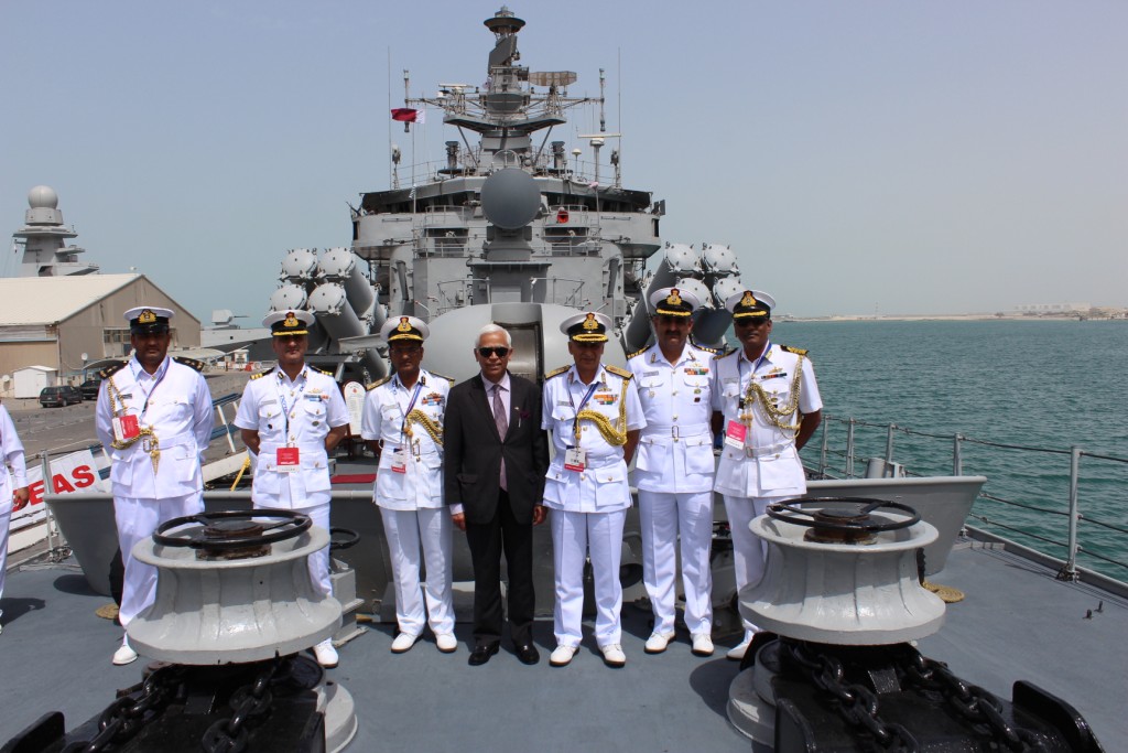  Visit of Indian Naval Ship Beas to Doha from 28 Mach to 01 April 2016 for DIMDEX 2016 