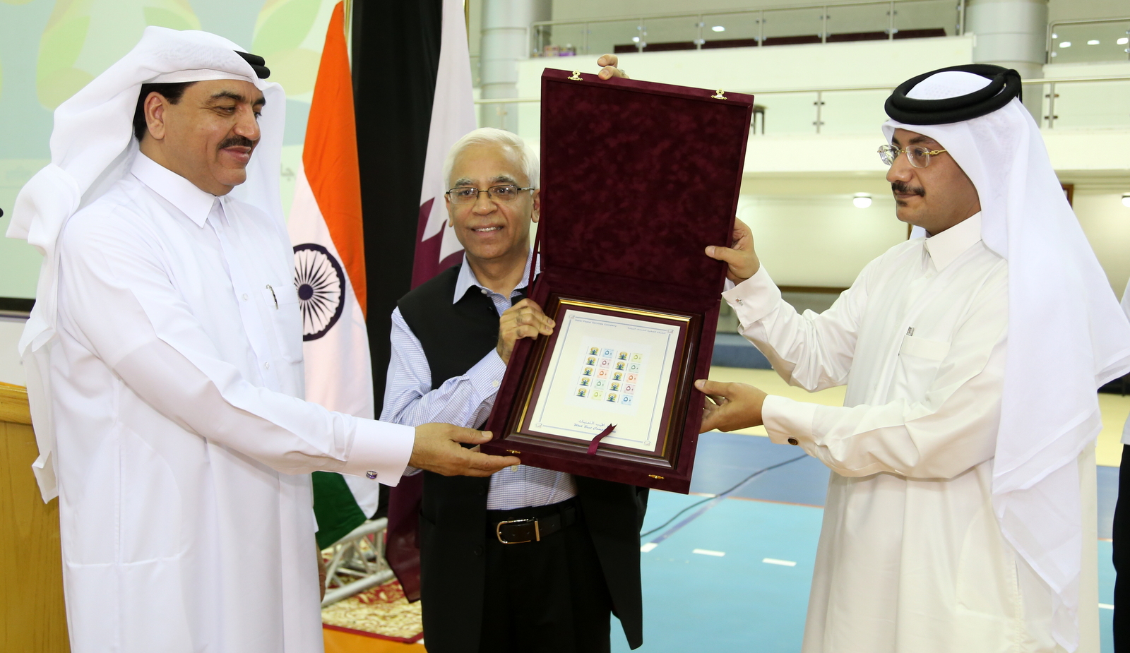  Launch of IDY Commemorative Stamp by Qatar Post 