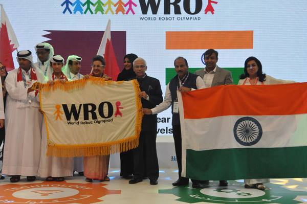  India will be hosting the next  World Robotics Olympiad [WRO]  in 2016 
