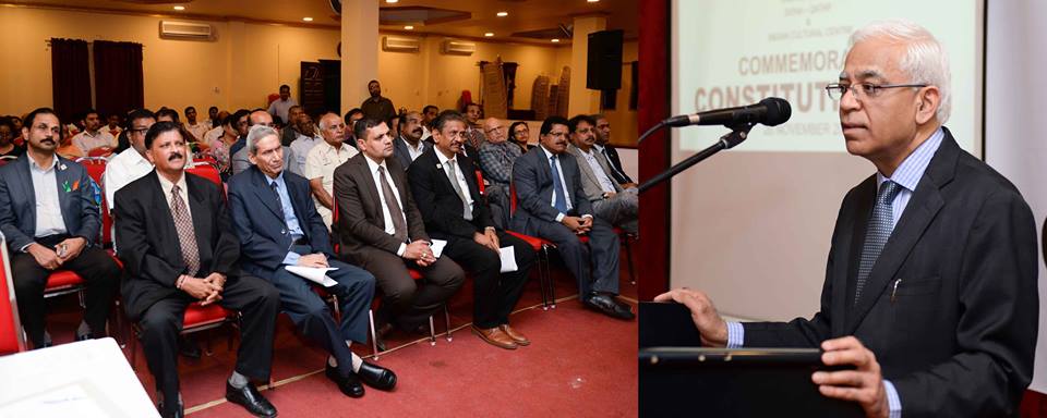  Celebration of  Constitution Day at Indian Cultural Centre – 26 November, 2015 