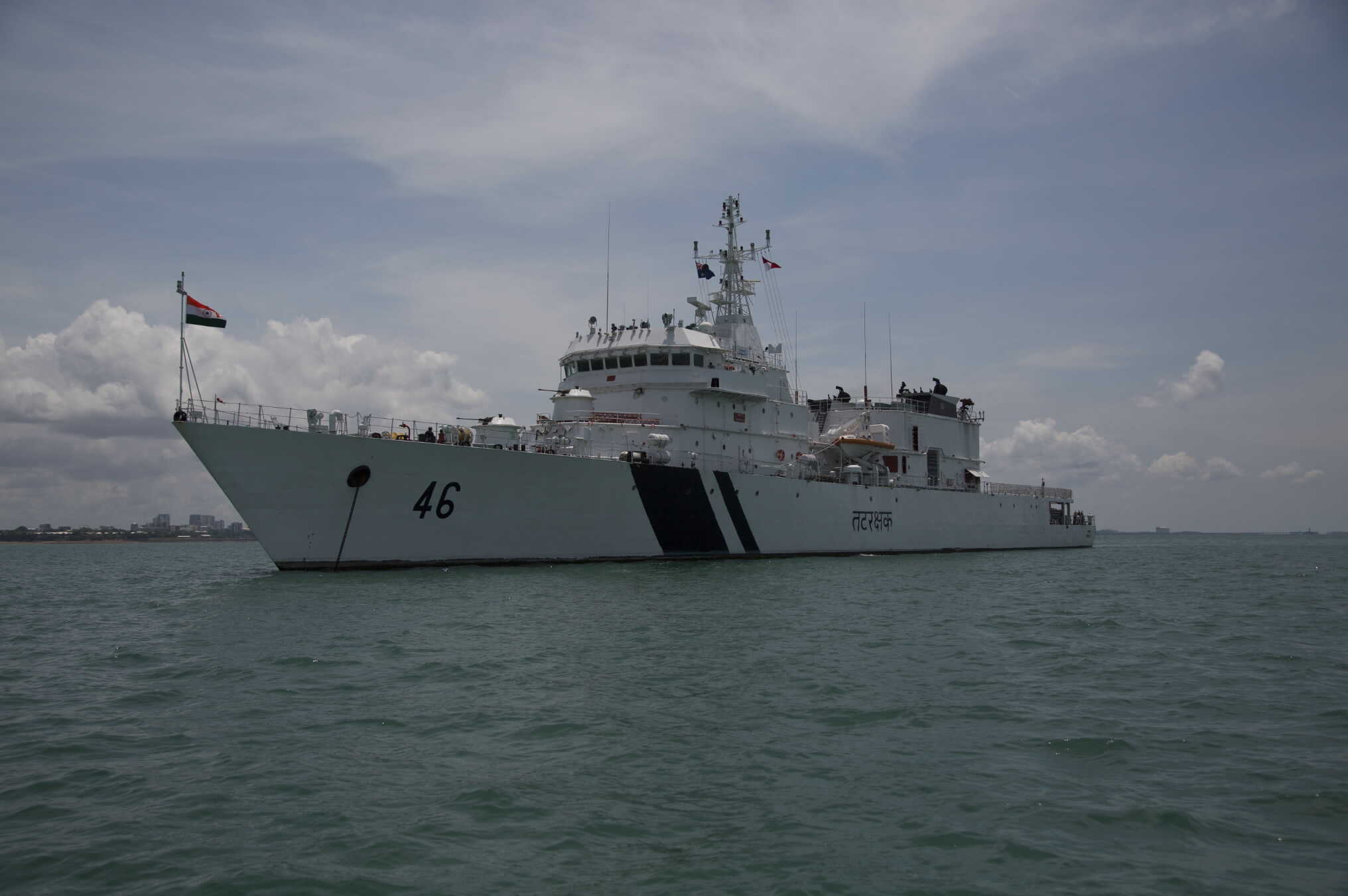  Visit of Indian Coast Guard Ship SANKALP to Qatar
during celebrations of India’s 67th Republic Day 