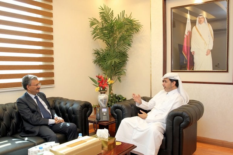  17 November 2020 : The Editor-in-Chief of The Peninsula newspaper, Dr. Khalid bin Mubarak Al-Shafi, received and met Ambassador of India to Qatar, H E Dr. Deepak Mittal, at The Peninsula office 