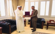  26 August : Ambassador met H.E. Abdulla Bin Saoud Al-Thani, Governor of the Qatar Central Bank and discussed various matters including ways to strengthen relations between the banking and financial institutions of India and Qatar 