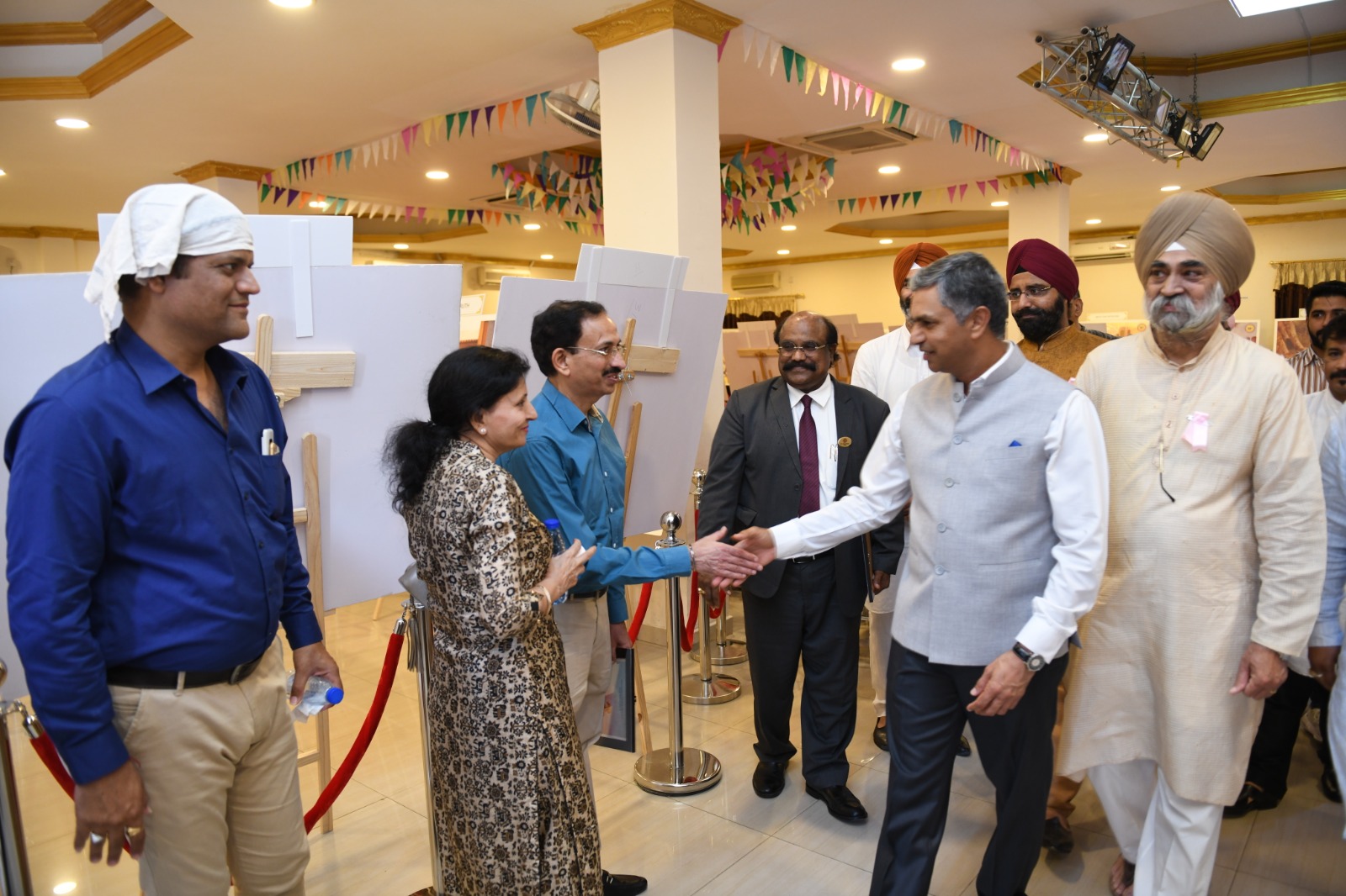  25-26 October, 2019 :  Exhibition in Qatar to mark 550th Birth Anniversary of Guru Nanak Dev Ji [Venue : Indian Cultural Centre Doha]
 