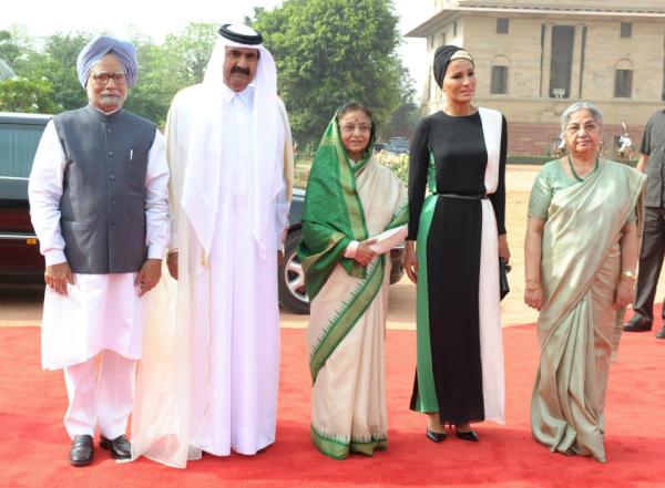  State Visit of HH the Father Emir (then Emir) of Qatar to India (2009) 