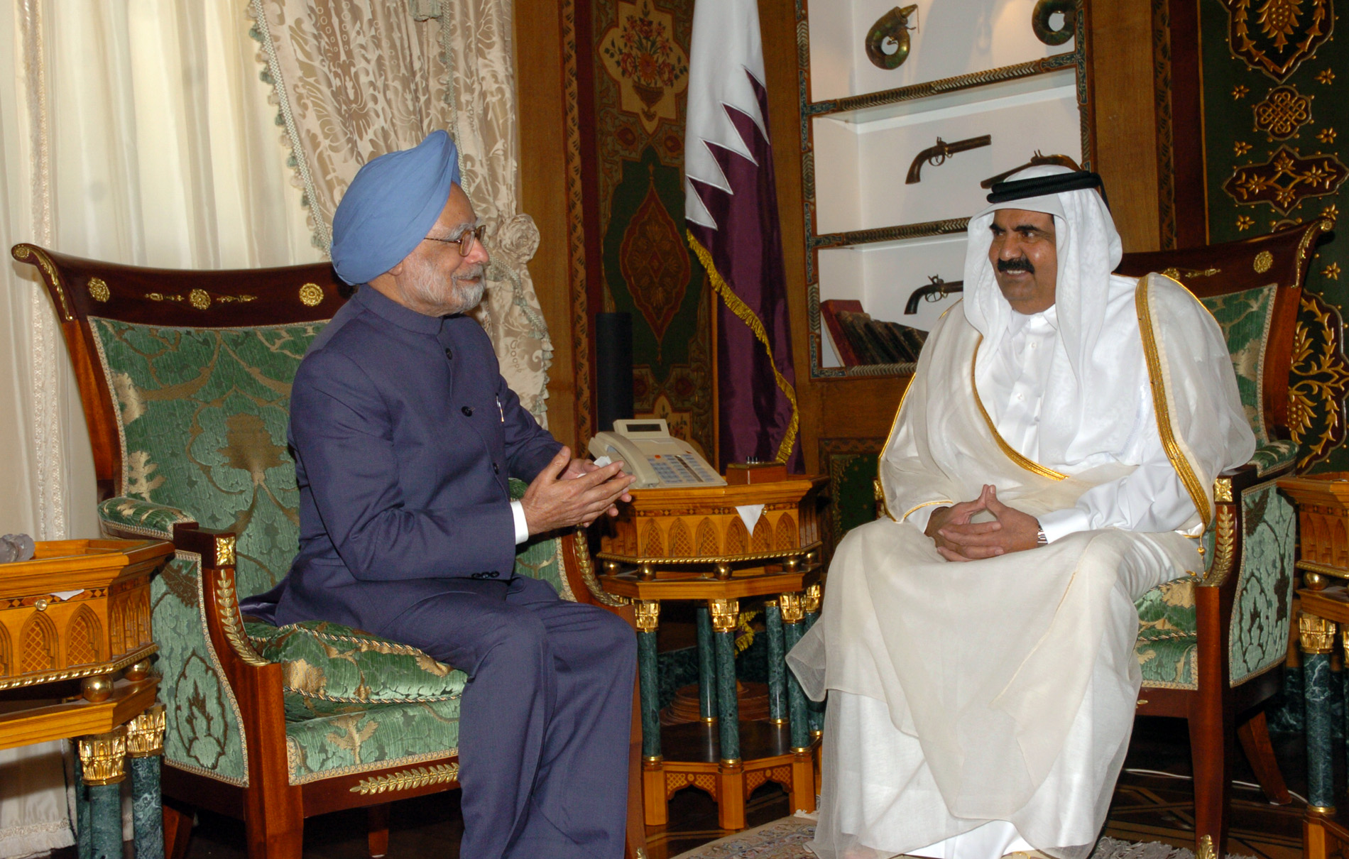  State Visit of Former Prime Minister  of India Dr. Manmohan Singh to Qatar (2008) 