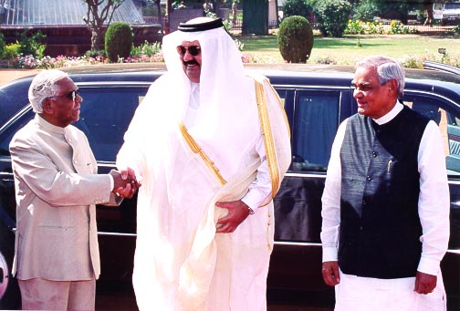 State Visit of HH the Father Emir (then Emir) of Qatar to India (1999) 