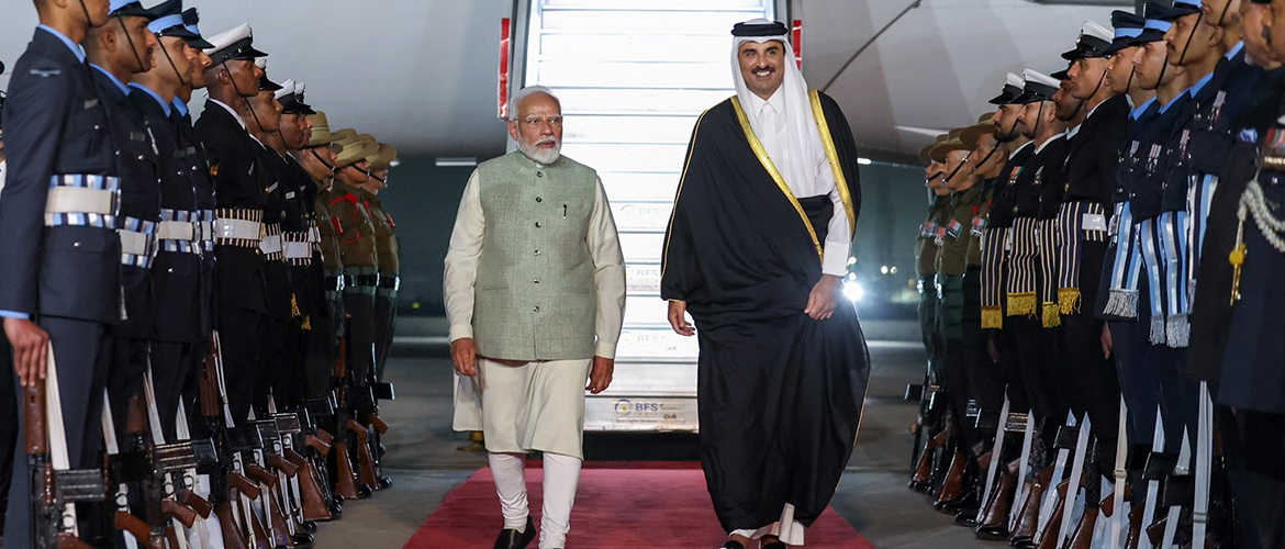 Amir of the State of Qatar's visit to India 17-18 February 2025