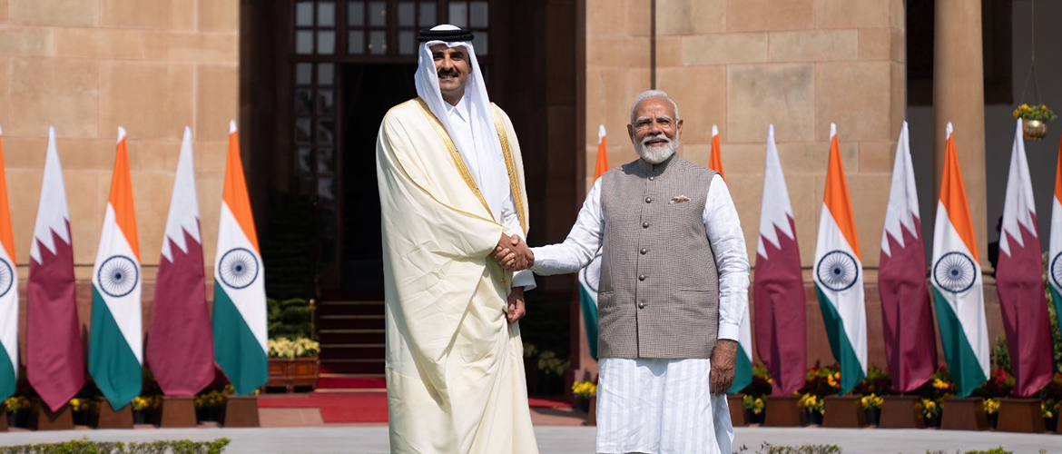 Amir of the State of Qatar's visit to India 17-18 February 2025