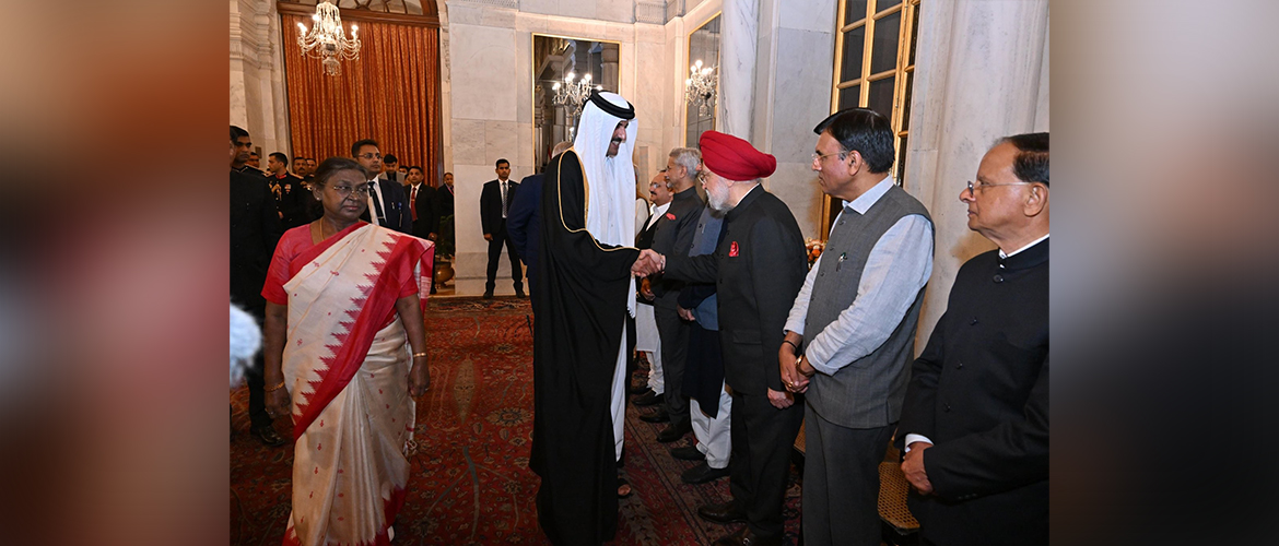 Amir of the State of Qatar's visit to India 17-18 February 2025