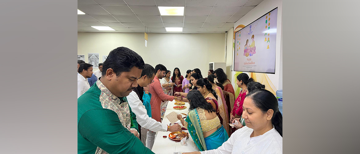 Raksha Bandhan celebrations at the Embassy
